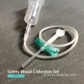 Safety Blood Collection Set 21g/23g con supporto